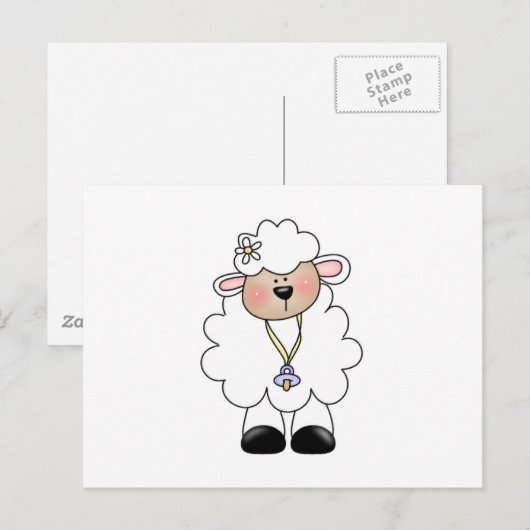 AANPASBAAR BRIEFKAART (Voorkant / Achterkant)