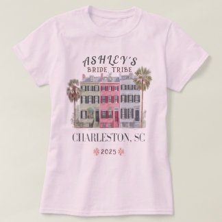 Aanpasbaar Charleston vrijgezellenfeest T-shirt