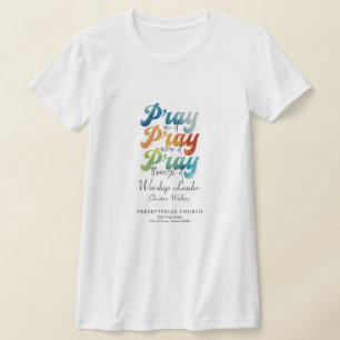 Aanpasbaar christelijk groeps-T-shirt T-shirt