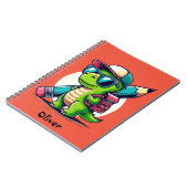 Aanpasbaar Cool Dinosaurium Notitieboek voor Kinde (Linkerzijde)