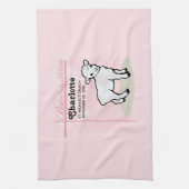 Aanpasbaar, Doop, Roze, Meisje, Lam Theedoek (Verticaal)