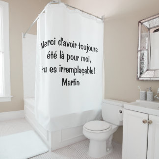 Aanpasbaar douchekop van 100% douchegordijn