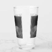 Aanpasbaar edelhert hert bij schemering in het wil glas (Rechts)