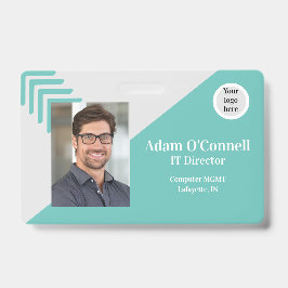 Aanpasbaar Eenvoudig Ontwerp Zakelijke ID-badge Badge