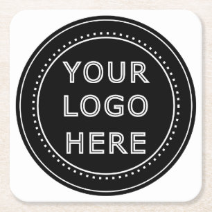 Aanpasbaar, elegant, moedig & verfijnd kartonnen onderzetters