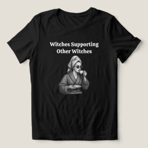 Aanpasbaar feministisch grappig koffie-liefhebbend Tri-Blend shirt