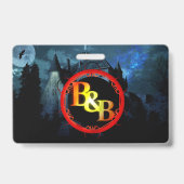 Aanpasbaar Forteaanse Onderzoeker ID-badge Badge (Achterkant)