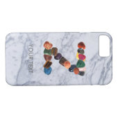 Aanpasbaar Gemstone Initiaal "Z" Case-Mate iPhone Case (Achterkant (Horizontaal))