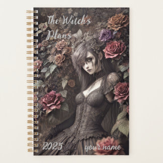 Aanpasbaar - "Gothic Witch Roos" Planner