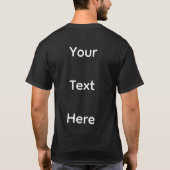 Aanpasbaar gym t-shirt (Achterkant)