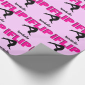 Aanpasbaar gymnastiek flip wrappapier cadeaupapier (Hoek)