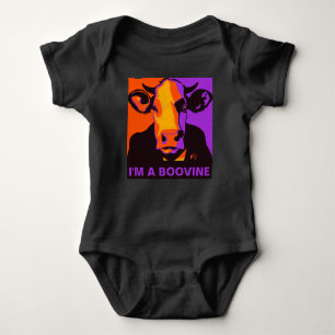 Aanpasbaar! Halloween Boovine Pop Art Koe Tshirt
