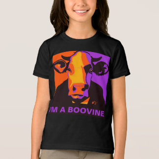 Aanpasbaar! Halloween Boovine Pop Art Koe Tshirt