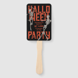 Aanpasbaar Halloween-dansfeest Handwaaier