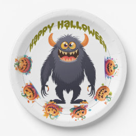 Aanpasbaar Halloween plezier Papieren Bordje