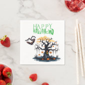 Aanpasbaar Halloween plezier Servet (Insitu)