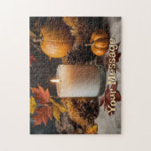 Aanpasbaar herfstthema legpuzzel (Verticaal)