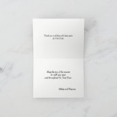 Aanpasbaar Het Grootste Geschenk is de gave van he Feestdagen Kaart (Binnen)