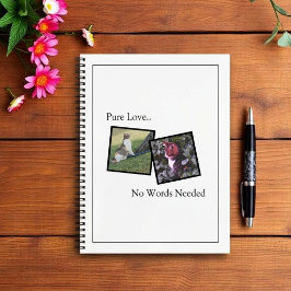 Aanpasbaar huisdiernotitieboek notitieboek