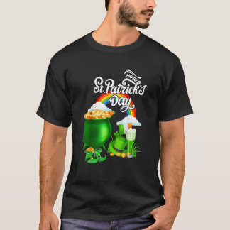 Aanpasbaar Iers klaver St Patrick's Day Green Sha T-shirt