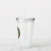 Aanpasbaar Kamp Bruidsweekend Acryl Drinkbeker (Links)