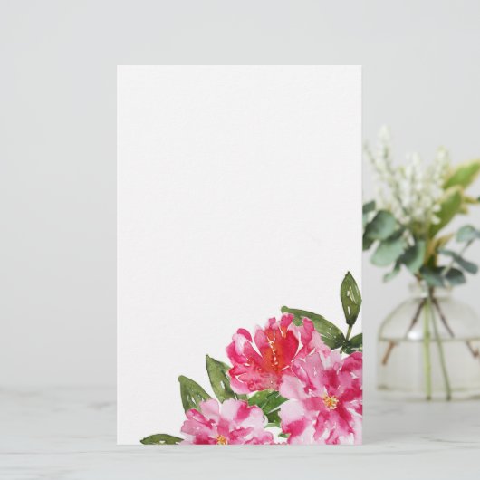 Aanpasbaar kantoorbenodigdheden voor waterverf briefpapier (Staand voorkant)