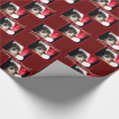 Aanpasbaar kerstcadeaupapier voor kerstcadeaus cadeaupapier (Hoek)