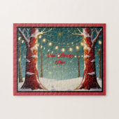 Aanpasbaar Kerstmis Legpuzzel (Horizontaal)