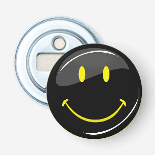 Aanpasbaar kleurenscherm — zwart, fijn gezicht button flesopener