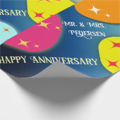 Aanpasbaar kleurrijk Abstract inpakpapier (Hoek)