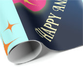 Aanpasbaar kleurrijk Abstract inpakpapier (Rol Hoek)