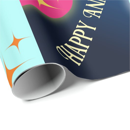 Aanpasbaar kleurrijk Abstract inpakpapier (Rol Hoek)