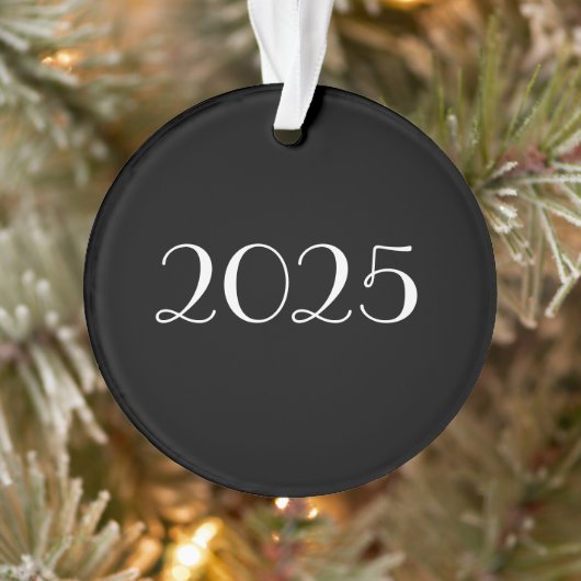 Aanpasbaar krijtbord stijl Kerst ornament (Boom)