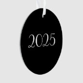 Aanpasbaar krijtbord stijl Kerst ornament (voorkant)