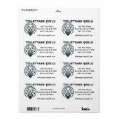 Aanpasbaar label (Full Sheet)