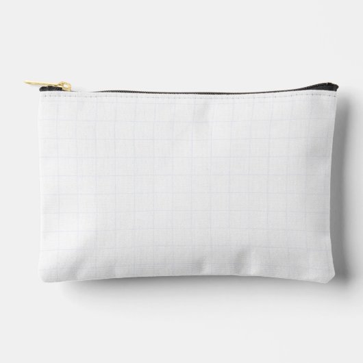 Aanpasbaar Minimalistische Witte Raster Textuur Etui (Voorkant)