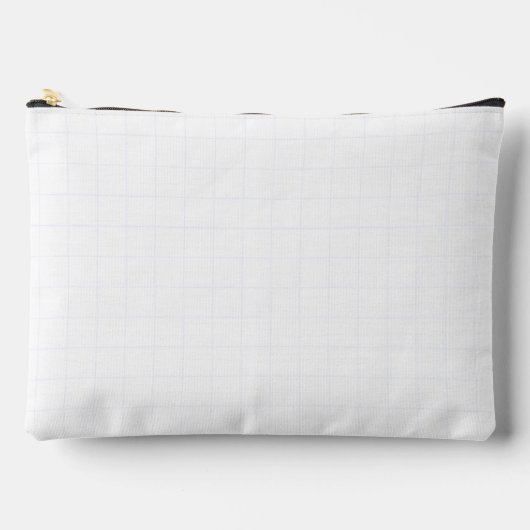 Aanpasbaar Minimalistische Witte Raster Textuur Etui (Voorkant)