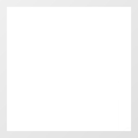 Aanpasbaar Minimalistische Witte Raster Textuur Raamsticker (Vel)