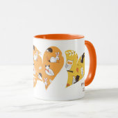 Aanpasbaar - Modern Herfst Thanksgiving Gif Mok (Voorkant rechts)