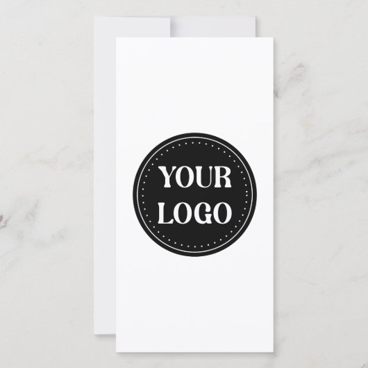 Aanpasbaar, modern, strak & tijdloos bedankkaart (Voorkant)