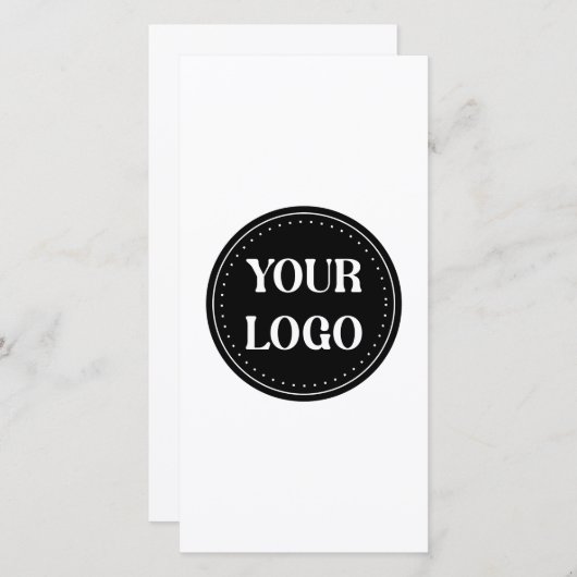 Aanpasbaar, modern, strak & tijdloos bedankkaart (Voorkant / Achterkant)