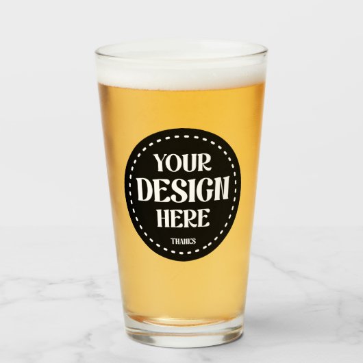 Aanpasbaar, modern, strak & tijdloos glas (Voorkant gevuld)