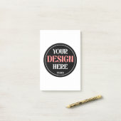 Aanpasbaar, modern, strak & tijdloos post-it® notes (Op bureau)