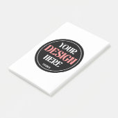 Aanpasbaar, modern, strak & tijdloos post-it® notes (Schuin)