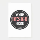 Aanpasbaar, modern, strak & tijdloos post-it® notes (Voorkant)