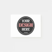 Aanpasbaar, modern, strak & tijdloos post-it® notes (Voorkant)