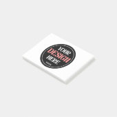 Aanpasbaar, modern, strak & tijdloos post-it® notes (Schuin)