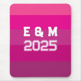 "Aanpasbaar monogram en jaren Muismat