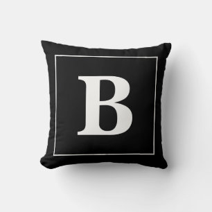 Aanpasbaar monogram op sierkussen