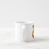 Aanpasbaar najaar pompoen espresso kop (Achterkant)